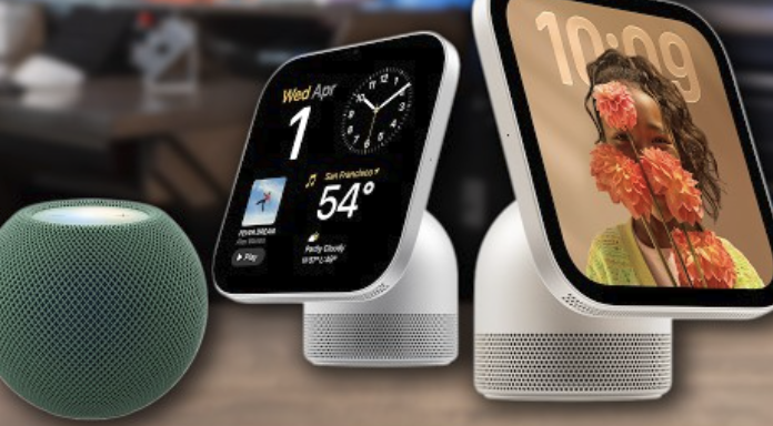 Apple TV 4K as the box behind the screen