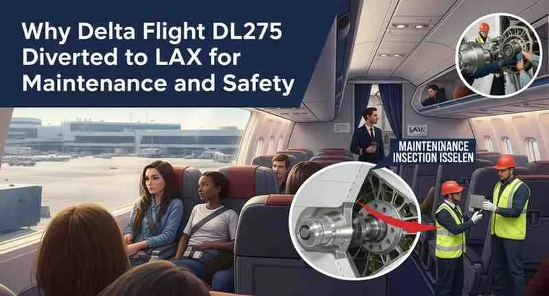 delta flight dl275 diverted lax