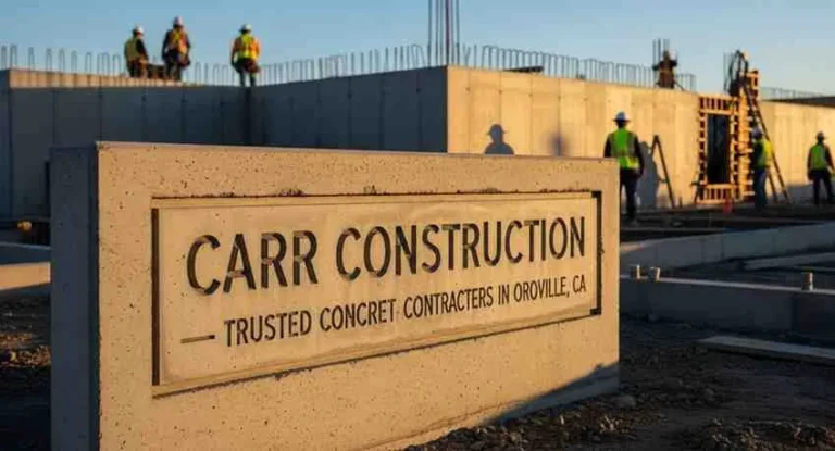 Carr Construction — Trusted Concrete Contractors in Oroville, CA