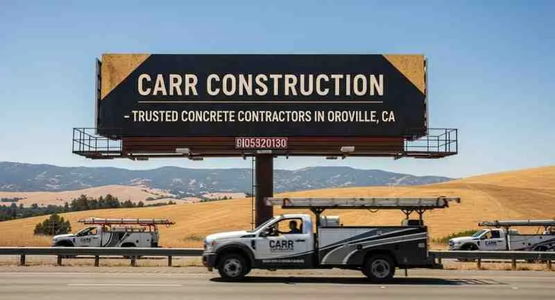 Carr Construction — Trusted Concrete Contractors in Oroville, CA