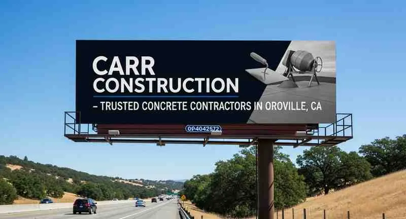 Carr Construction — Trusted Concrete Contractors in Oroville, CA