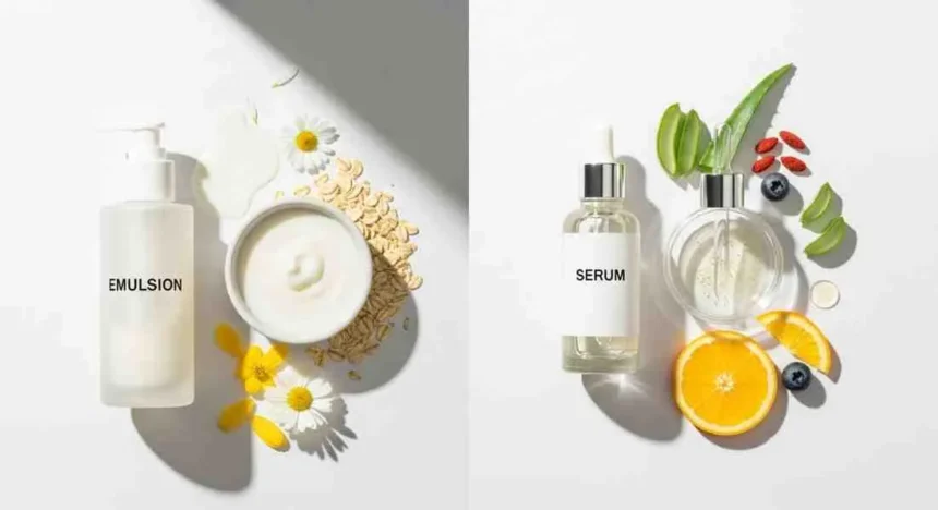 Emulsion and serum difference