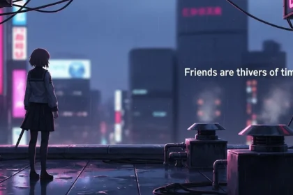 lycoris recoil -friends are thieves of time.