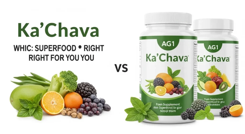 Ka'Chava vs AG1: Which Superfood Supplement Is Right for You?