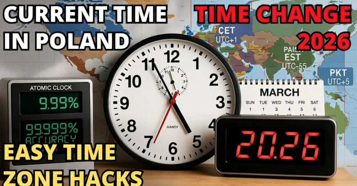 Current Time in Poland