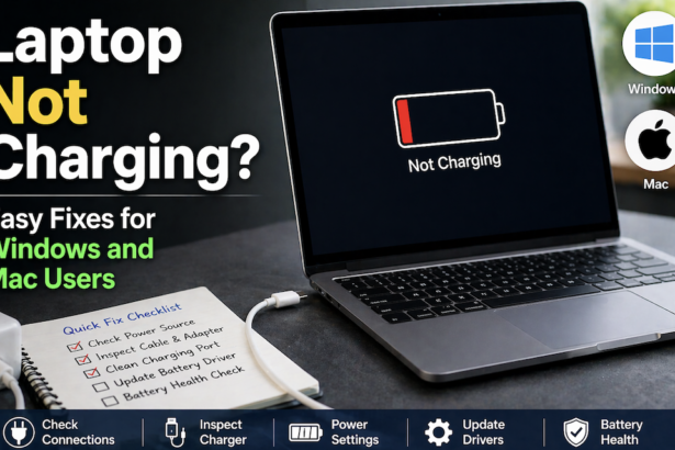 Laptop Not Charging? Easy Fixes for Windows and Mac Users