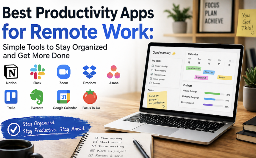 best productivity apps for remote work