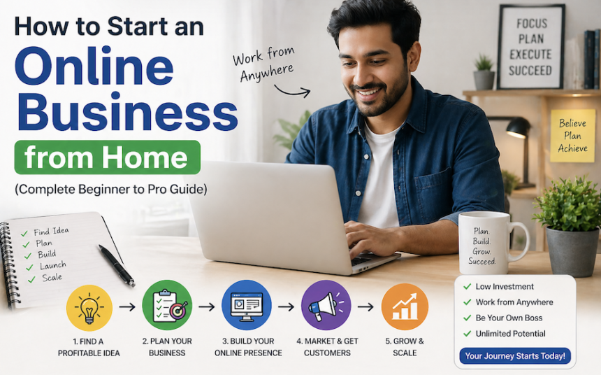 how to start online business from home