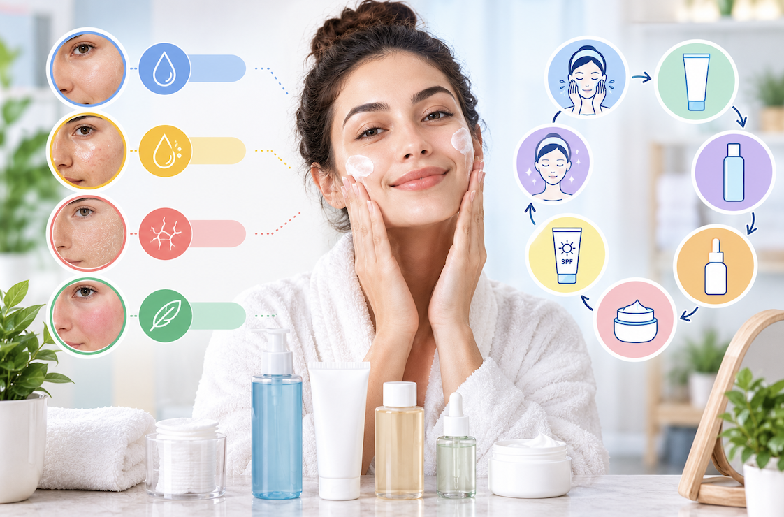How to Build a Skincare Routine That Actually Works for Your Skin Type
