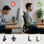 How to Improve Your Posture When Working at a Desk All Day